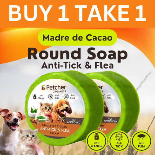 Vet Approved Anti-tick and Flea Herbal Soap