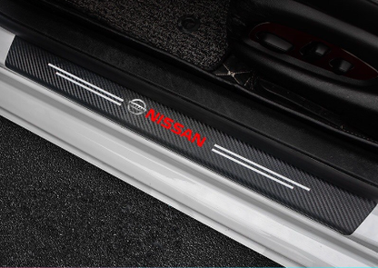 4D Carbon Fiber sticker for Car Door Paint Protection